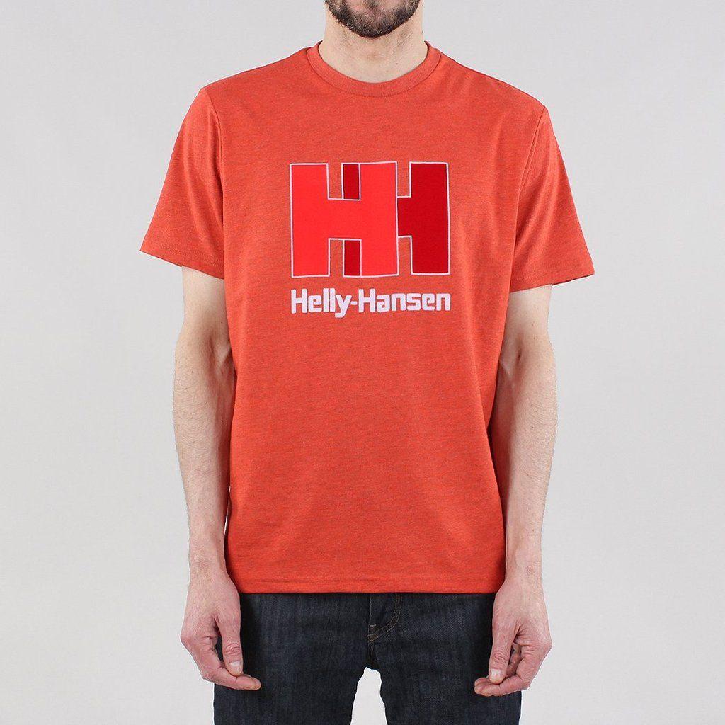 Red HH Logo - Helly Hansen HH Logo T-shirt - Melange Grenadine Red – Urban Industry
