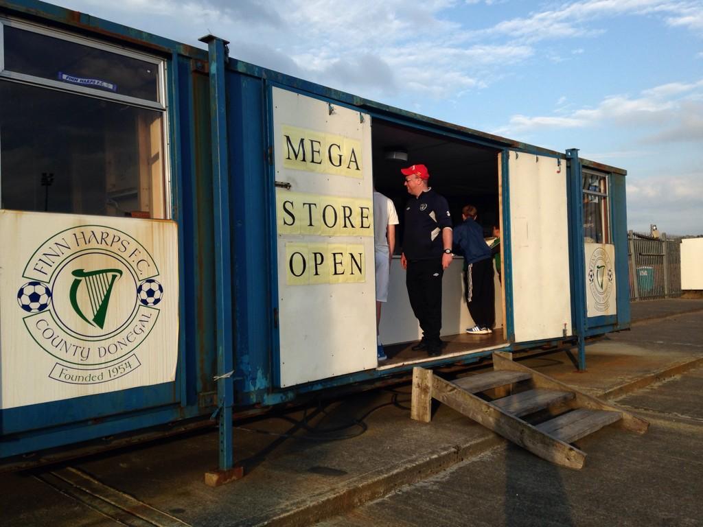 Harps Store Logo - Mecca for association football fans in Donegal: The Finn Harps