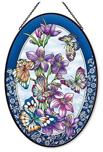 Multicolored Butterfly Logo - Amazon.com: Amia Butterfly Oval, 12-1/2 X 17-1/2