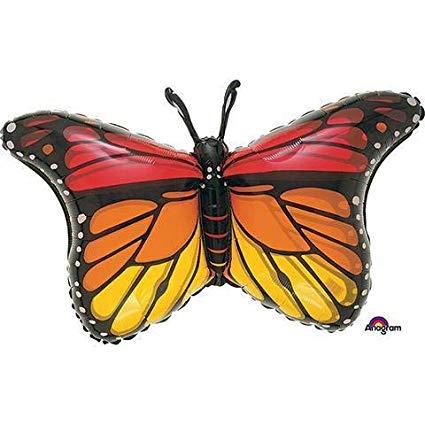 Multicolored Butterfly Logo - Amazon.com: Anagram M6591 Monarch Butterfly Foil Balloon 32 ...