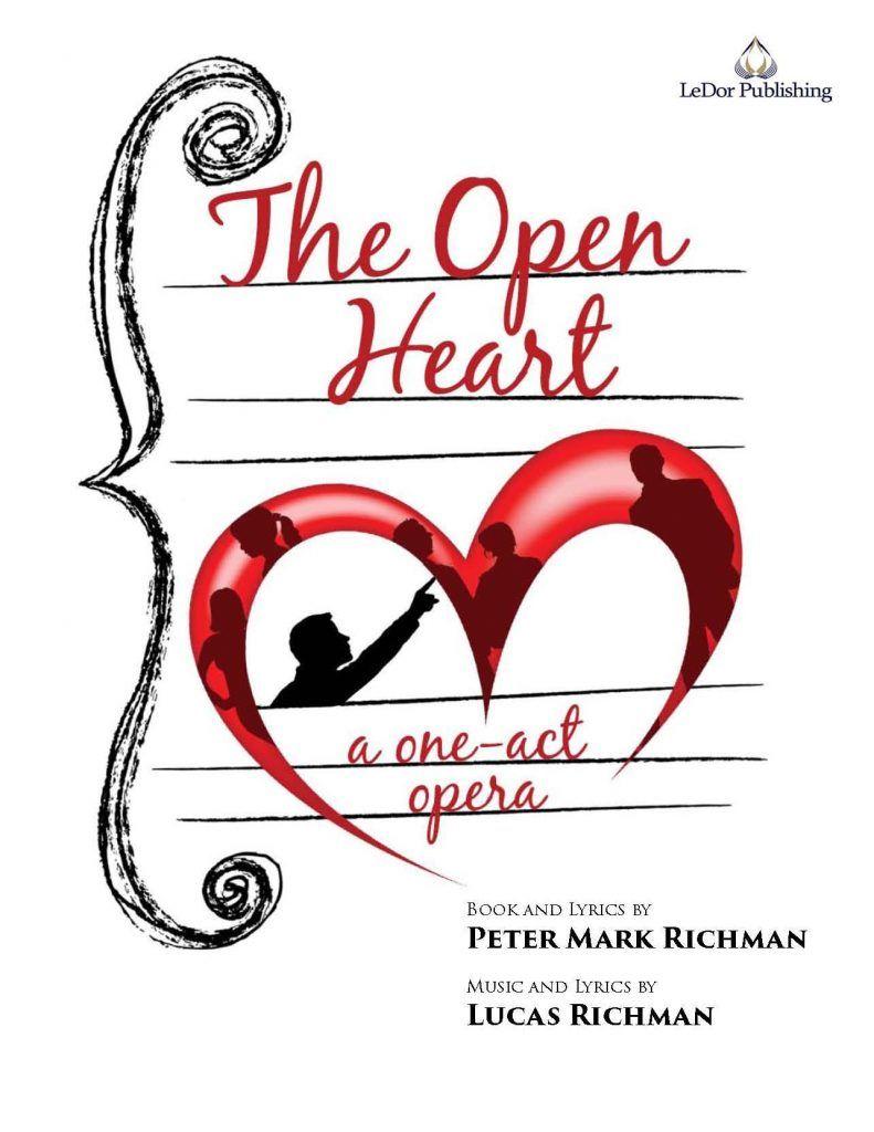 Red Open Heart Logo - The Open Heart: A One-Act Opera - LeDor Publishing
