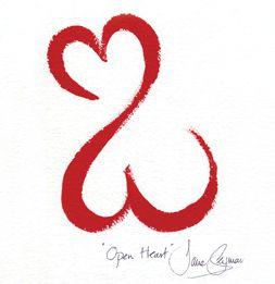 Red Open Heart Logo - Jane Seymour Perfumes And Colognes