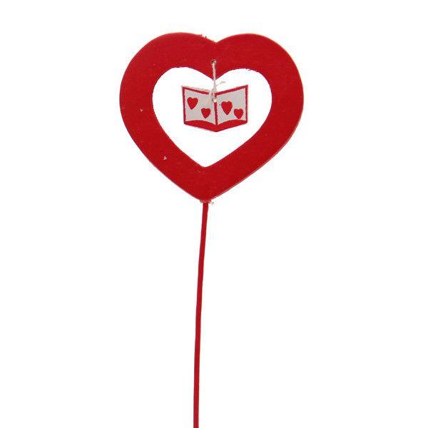 Red Open Heart Logo - Red Open Heart Pick - Angel Wholesale