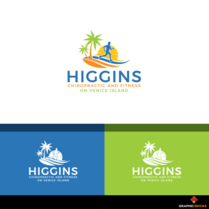 Sun and Person Logo - Professional, Upmarket, Chiropractor Logo Design for Higgins ...