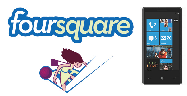 Official Foursquare Logo - A new official Foursquare app is in the works for WP7. Windows