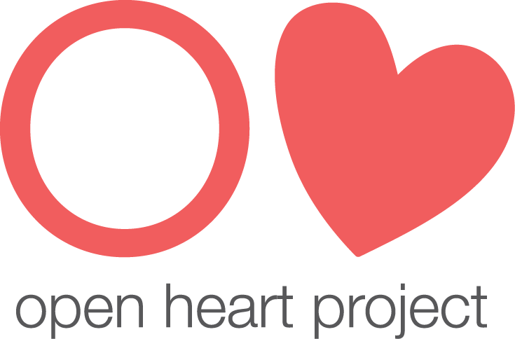 Red Open Heart Logo - Free gift from the Open Heart Project - Susan Piver