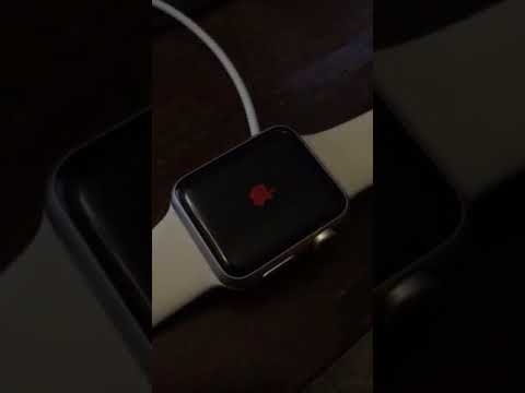 Red Apple Logo - Red Apple logo on Apple Watch