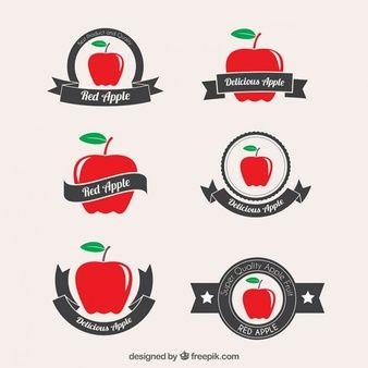 Red Apple Logo - Apple Logo Vectors, Photo and PSD files