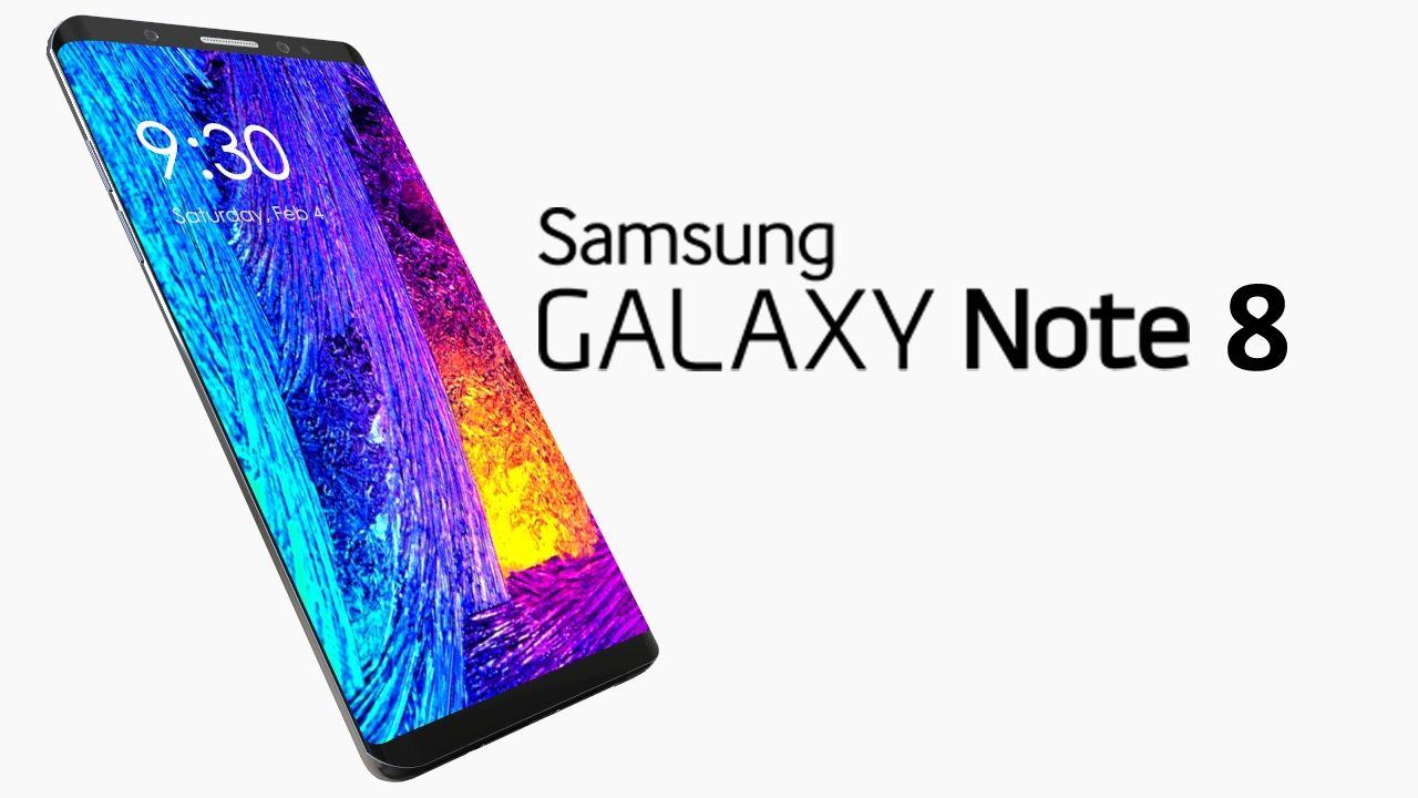 Galaxy Note 8 Logo - Samsung Galaxy Note 8 Realistic Concept Rendering with Specification