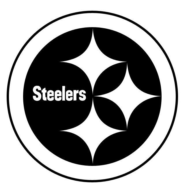 Black and White Steelers Logo - Steelers Logo Black And White Photo by moshnak | Photobucket - Clip ...