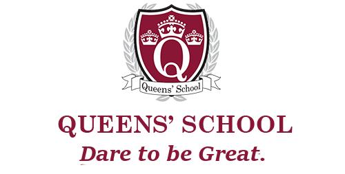 School Smart Logo - Queens' School. A specialist sports and science college