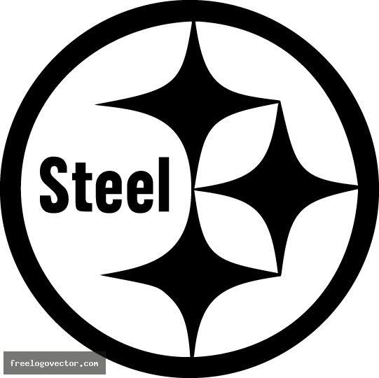 Black and White Steelers Logo - Steelers Logo Black And White
