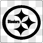 Black and White Steelers Logo - LogoDix