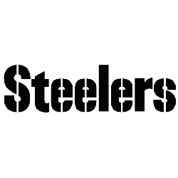 Black and White Steelers Logo - Tag: pittsburgh steelers font | Sports Logo History
