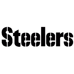 Black and White Steelers Logo - Tag: pittsburgh steelers font. Sports Logo History