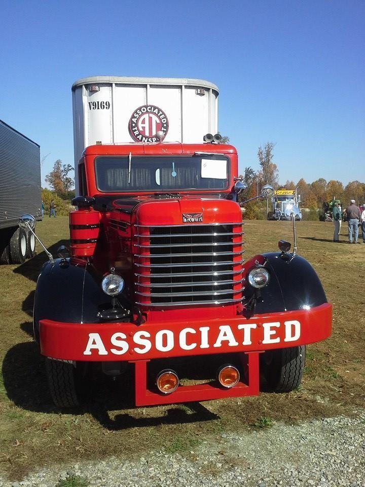 Old Trucking Company Logo - 1940's BROWN (built by AT). Trucking Old School. Trucks, Classic