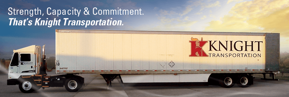 Old Trucking Company Logo - Knight Transportation