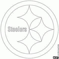 Black and White Steelers Logo - Pittsburgh Steelers logo, american football team in the North ...