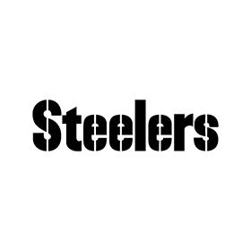 Black and White Steelers Logo - Pittsburgh Steelers logo vector