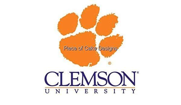 Clemson University Logo - 4 Sheet Clemson University Logo Edible Image Cake Cupcake