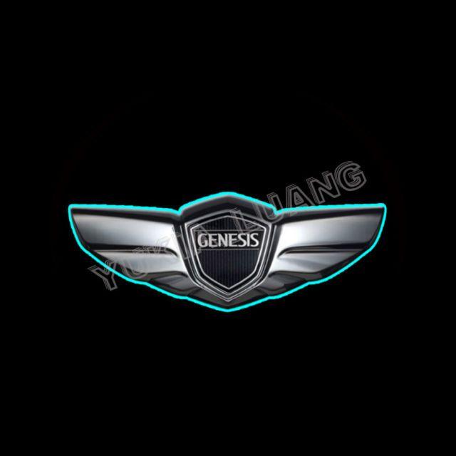 Genesis Car Logo - 2x Genesis Logo Car Door Laser Projector Ghost Shadow CREE LED Light ...