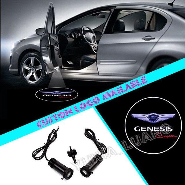 Genesis Car Logo - 2x For Genesis Coupe Logo Car Door Courtesy Laser Projector LED ...