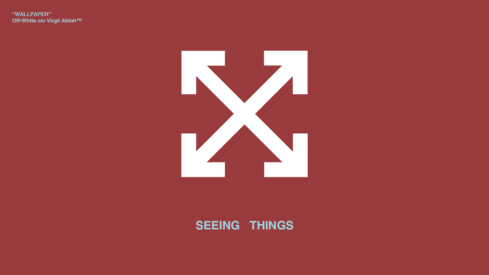 Red Off White Logo - An album of a bunch of Off-White desktop wallpapers, all made ...