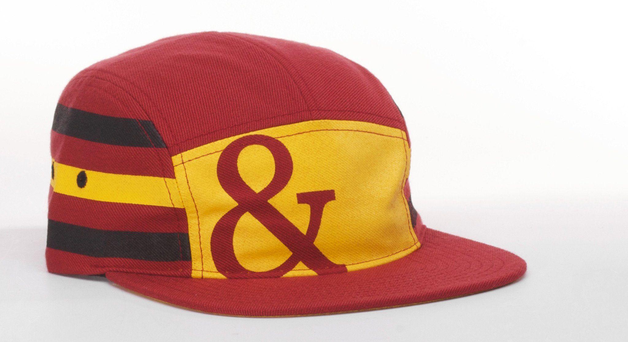 Red and Yellow Ampersand Logo - AMPERSAND 5 PANEL // RED & BLACK & YELLOW