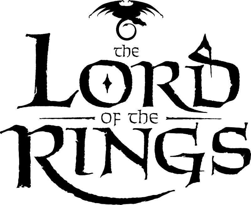 Lord of the Rings Logo - lord of the rings logo black and white - Google Search | all a anime ...
