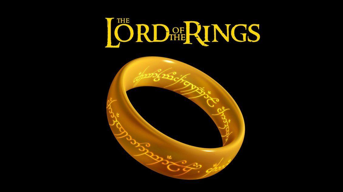 Lord of the Rings Logo - The Lord of the Rings logo - Golden ring