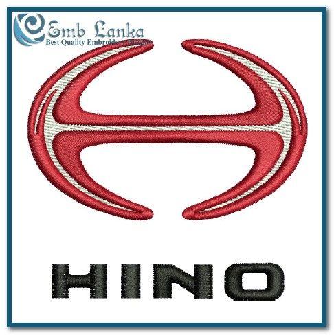 Hino Truck Logo - HINO Truck Logo Embroidery Design | Emblanka.com