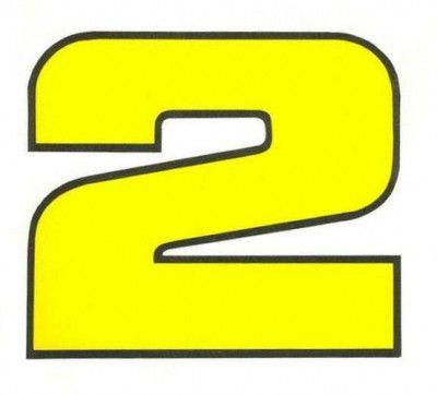 Yellow Number 2 Logo - Original Artwork - Yellow 2 Recording Studio, 1989 - Manchester ...