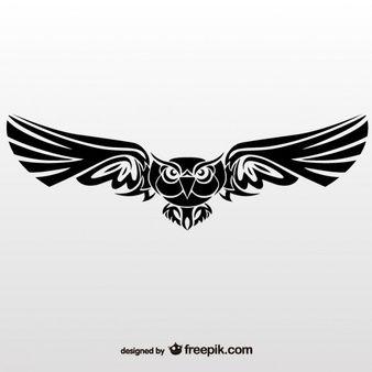 Black and White Owl Logo - Owl Vectors, Photo and PSD files