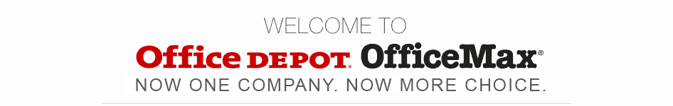New Office Depot OfficeMax Logo - Office Depot and OfficeMax Merger Information