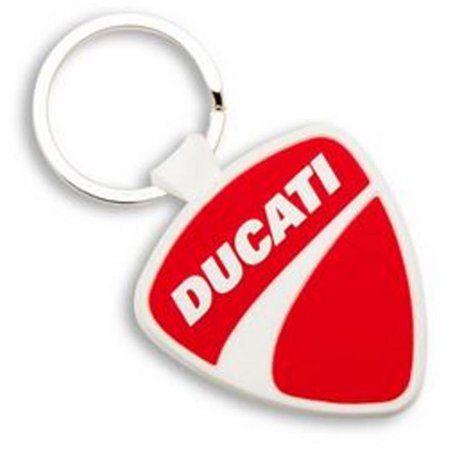 Wal Mart Company Logo - Ducati Company Logo Shield PVC Key Ring Red White 987698041