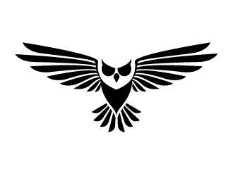 Black and White Owl Logo - Criswell Law Office logo design - 48HoursLogo.com