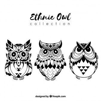 Black and White Owl Logo - Owl Vectors, Photo and PSD files