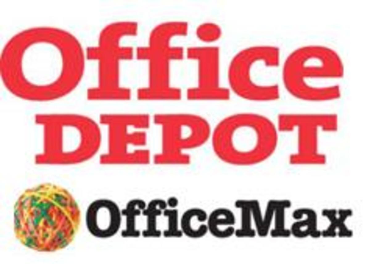 New Office Depot OfficeMax Logo - Office Depot, OfficeMax To Merge - Twice