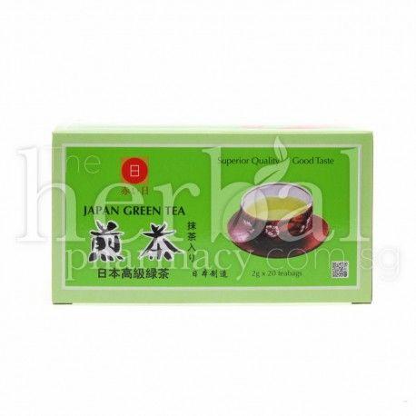 Japan Red Sun Green Tea Logo - REDSUN JAPAN GREEN TEA 2gx20 - Kiong Onn