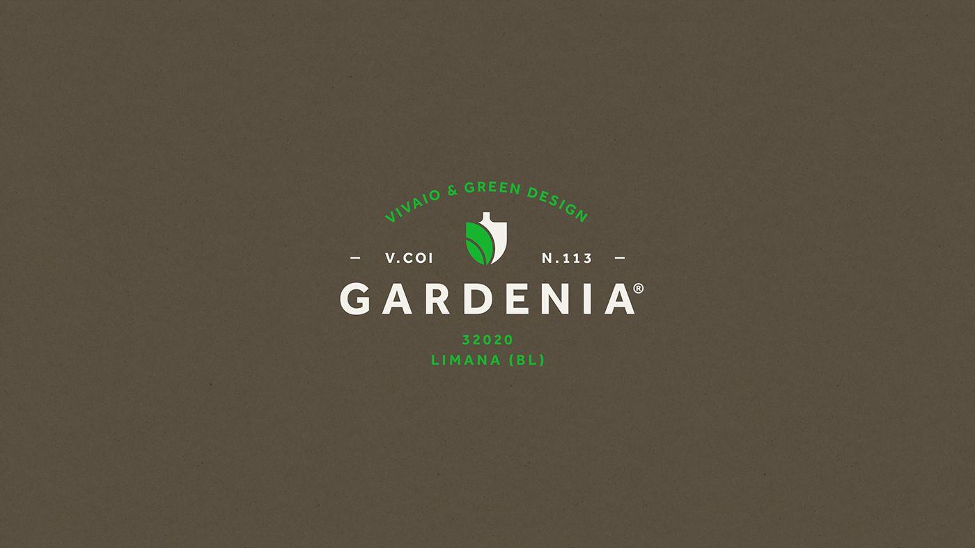 Brown N Green Logo - Gardenia – Brand Identity on Behance