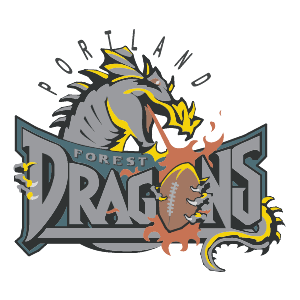 Dragons Football Logo - Portland Forest Dragons. Arena Football League