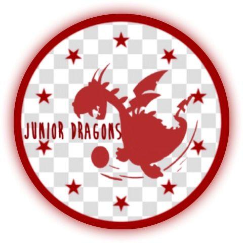 jr dragons youth football logo pop warner