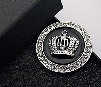 Diamond Auto Logo - Hot 3D metal crown diamond car styling decoration stickers auto ...
