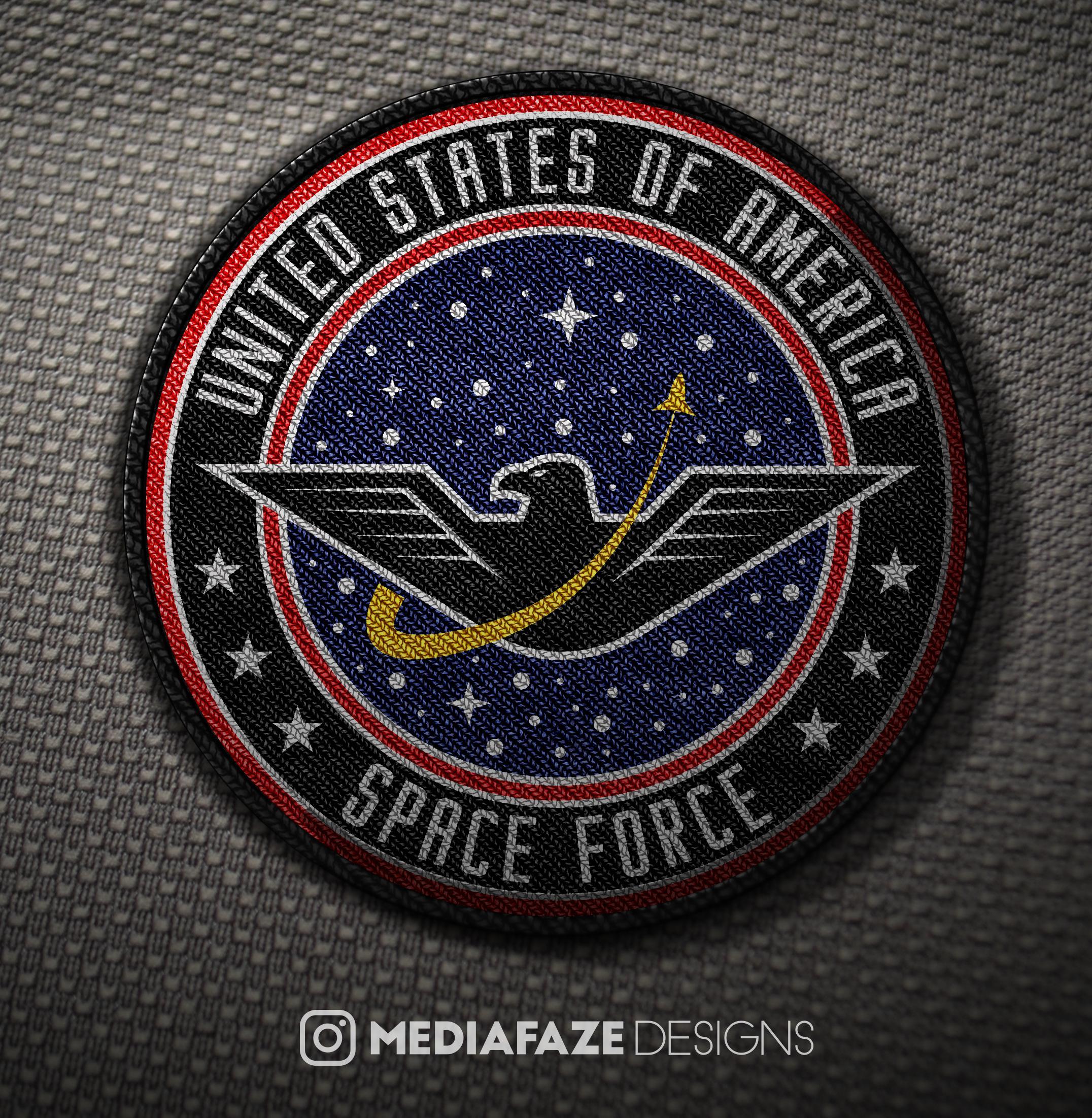 Space Air Force Logo - Space Force Patch, not mine but best one I've seen