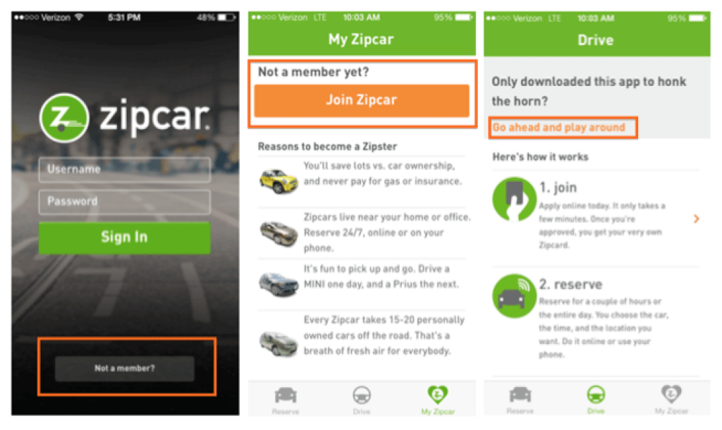 Zipcar App Logo - 4 Big-Win App Marketing Campaigns All Lifestyle Apps Should Try ...