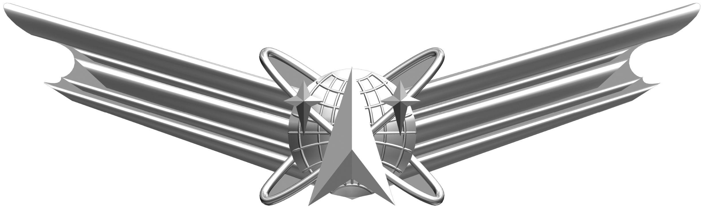 Space Air Force Logo - File:Basic Space Badge.jpg - Wikimedia Commons