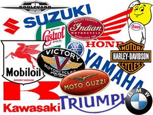 Motorcycle Brand Logo - Embroidered Patches Brands & Logos Bits Australia