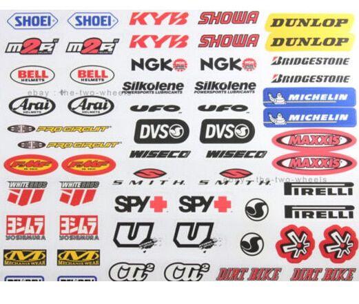 Motorcycle Brand Logo - Decal Sticker for Waterproof Vinyl Adhesive Motorcycle Brand Logo ...