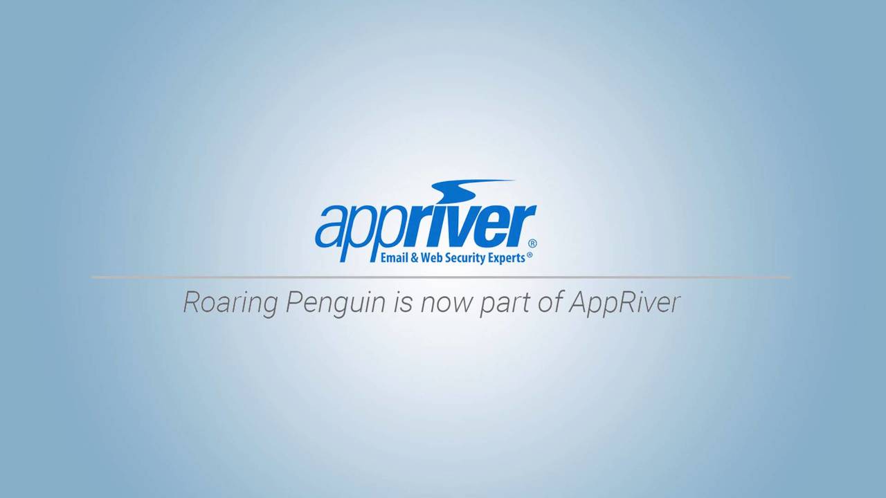 AppRiver Logo - Roaring Penguin is now AppRiver!