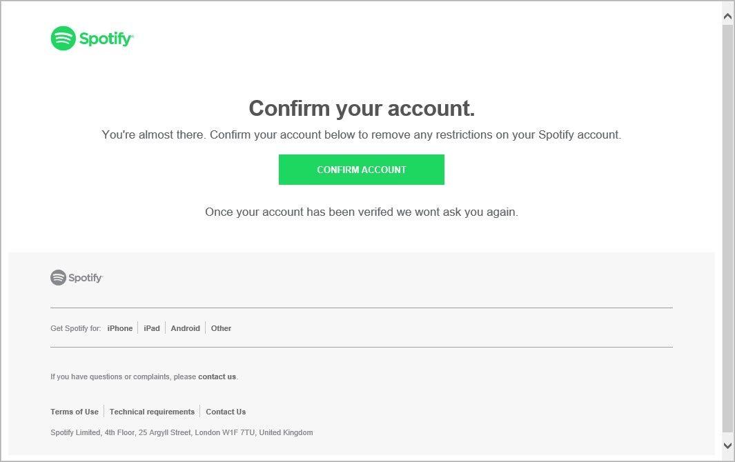 AppRiver Logo - Spotify phishing campaign making rounds